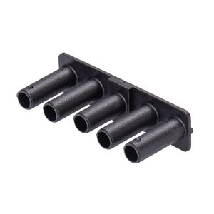 Connector ST18/5 afsluitstuk ST18/5b vS Zwart VVE=100
