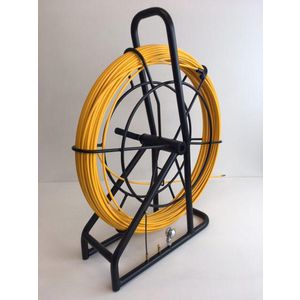 Haspel a 100mtr. Trekveer glasfiber ø6mm M5 roterend