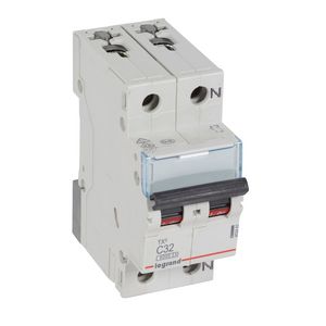 Installatieautomaat MCB TX3 1-polig + Nul C-karakteristiek 32A 6000A