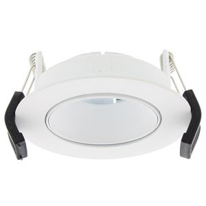 Ronde Lumiko inbouw armatuur met inzetreflector wit 92mm
