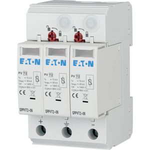 SPPVT2-06-2+PE / PV T2-afleider 600VDC Eaton