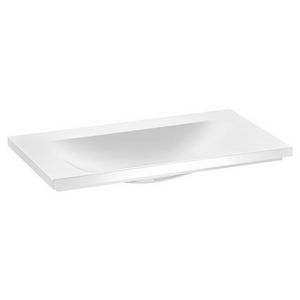 Mineraalgegoten wastafel zonder kraangat 34061318000