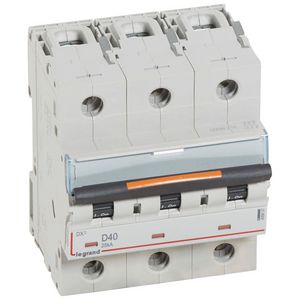 Installatieautomaat 3-polig D-karakteristiek 40A 25kA DX³ DIN