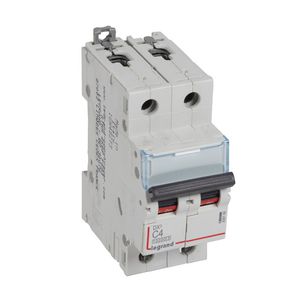 Installatieautomaat MCB DX³ 2-polig C-karakteristiek 4A 10000A