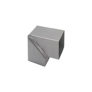 Zinken blue-grey HWA bocht vierkant 80x80mm 90° verstek