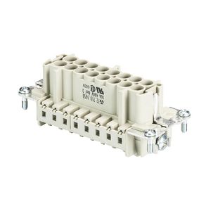 Contactblok insert Male BAS STC 16 69 VVE=10