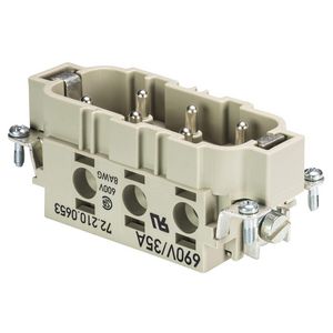Klemadapter steker 6-polig schroef 690/35 VVE=10