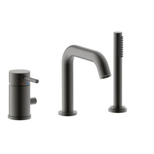 Badmengkraan LIGHT opbouw+omsteller uittrekbare handdouche LIG045NKNSP