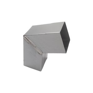 Zinken blue-grey HWA bocht vierkant 100x100mm 45° verstek