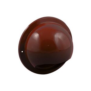 RVS buitenrooster bol model gaas Ø100mm terracotta