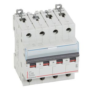 Installatieautomaat MCB DX³ 4-polig C-karakteristiek 16A 10000A