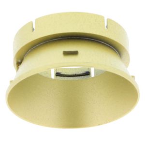 Ronde inzet reflector 60mm goud