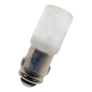 Signaleringslamp Ba5s T1 3/4 S.LED 12-18V AC/DC wit VVE=10