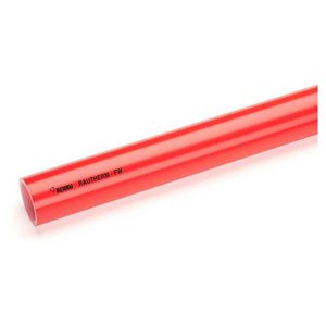 Lengte a 5m. kunststof buis RAUTHERM-FW SDR11 rood 125x11,4mm