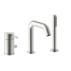 Badmengkraan LIGHT opbouw+omsteller uittrekbare handdouche LIG045ST