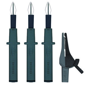 Accessoire Set UNIdreh, meetpennen, krokodilklem in tas