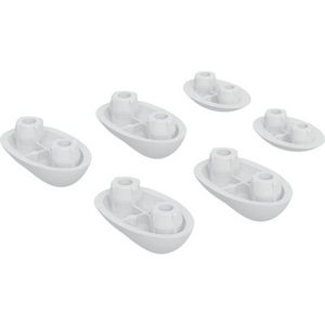 Set rubbers wc zitting en deksel AqC 8/8000+