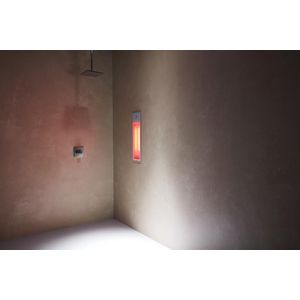 Sunshower SQUARE inbouw PURE 2.0 White 20x62x10cm infrarood