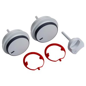 Set a 3st. Knop wit 0020037662