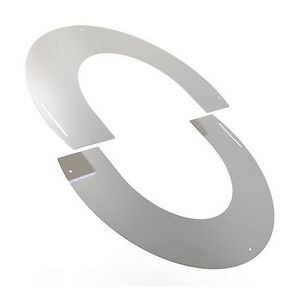 DW Ø125mm Rozet 2 delig 30-45°