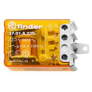 Impulsrelais 1 maakcontact 10A 230V AC