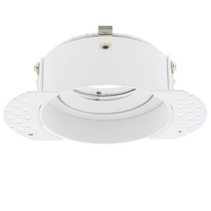 Rond trimless armatuur voor Lumiko modulair wit richtbaar