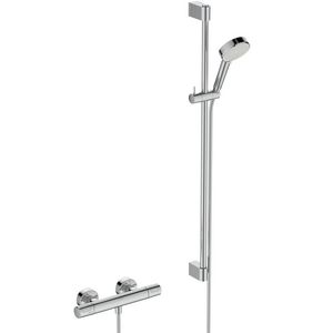 Douchethermostaatset CERATHERM T25N Eco Precitherm+ chroom + glijstang 900mm 6l/min. 150mm incl. s-koppeling