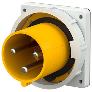 Toestelcontactstop 63A 3-polig  4H 110V IP67