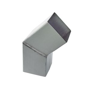RHEINZINK PreP blue-grey bocht vierkant 100x100 72 gr m/s