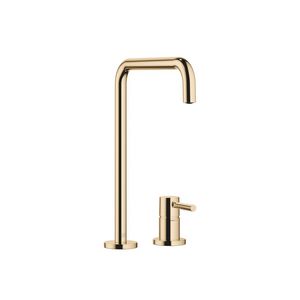 META SQUARE 2-gats mengkraan rozetten Messing (23kt Goud)