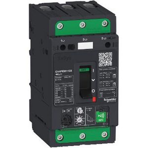 Vermogensschakelaar Therm./Magn./Multifunc. 115A 3P GV4