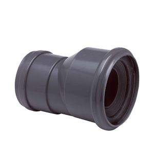 PVC manchet flex huis-kolkaansluitstuk 125mm SN4 grijs