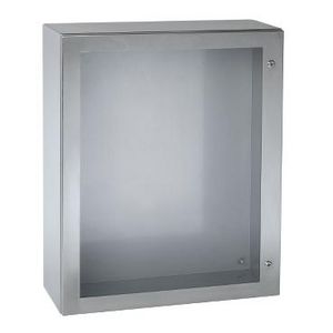 Kast Volle deur 500x400x200mm RVS 304L Scotch Br Spacial S3X