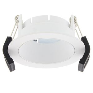 Ronde Lumiko inbouw armatuur met inzetreflector wit 81mm