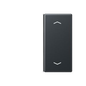 Tastafdekking A/AS 2v compl Antr mat pijl KNX