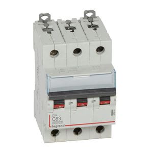 Installatieautomaat MCB DX³ 3-polig C-karakteristiek 63A 10000A