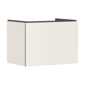 Badmeubel Xilesa E 680/470+1 lade wastafel Sand Matt Beige