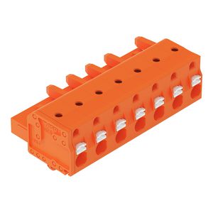 1-draads FE steker Druk oranje 2231-707/008-000 VVE=50