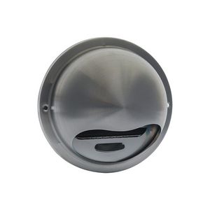 RVS buitenrooster bol model gaas Ø100mm titanium