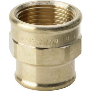 Draadsok verlopend brons 3/4"x1/2" (2x bn.) 3240 VVE=10