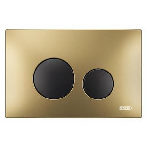 Bedieningsplaat Core WC Mat Goud/Mat Zwart LaLinea