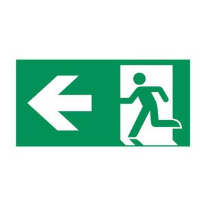 Pictogram (kap) 79000 serie, 60m, ISO B, pijl links Eaton Blessing