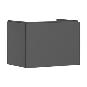 Badmeubel Xilesa E 680/470+1 lade wastafel Slate Matt Grey
