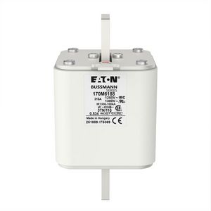 Zekering hoge snelheid 315A AC 1250V 100kA size 3 76x90x1