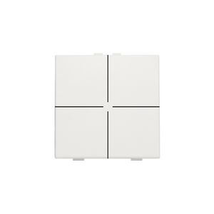 4-voudig drukknop Home Control white