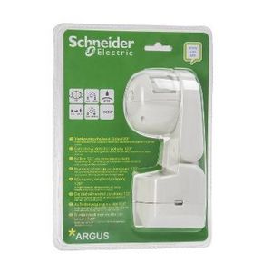 Bewegingsmelder inb. ARGUS standard outdoor 120gr. Polarwit