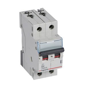 Installatieautomaat MCB TX3 2-polig B-karakteristiek 4A 6000A