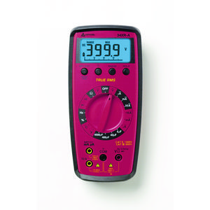 TRMS multimeter met meetsnoeren en ophangset