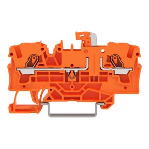 2-draads scheidingsklem met draaibaar scheidingsmes VVE=50