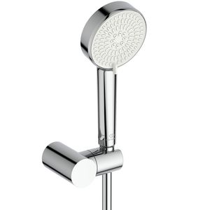 Handdouche Idealrain  multi straalsoorten 8/m. 100mm chroom/wit